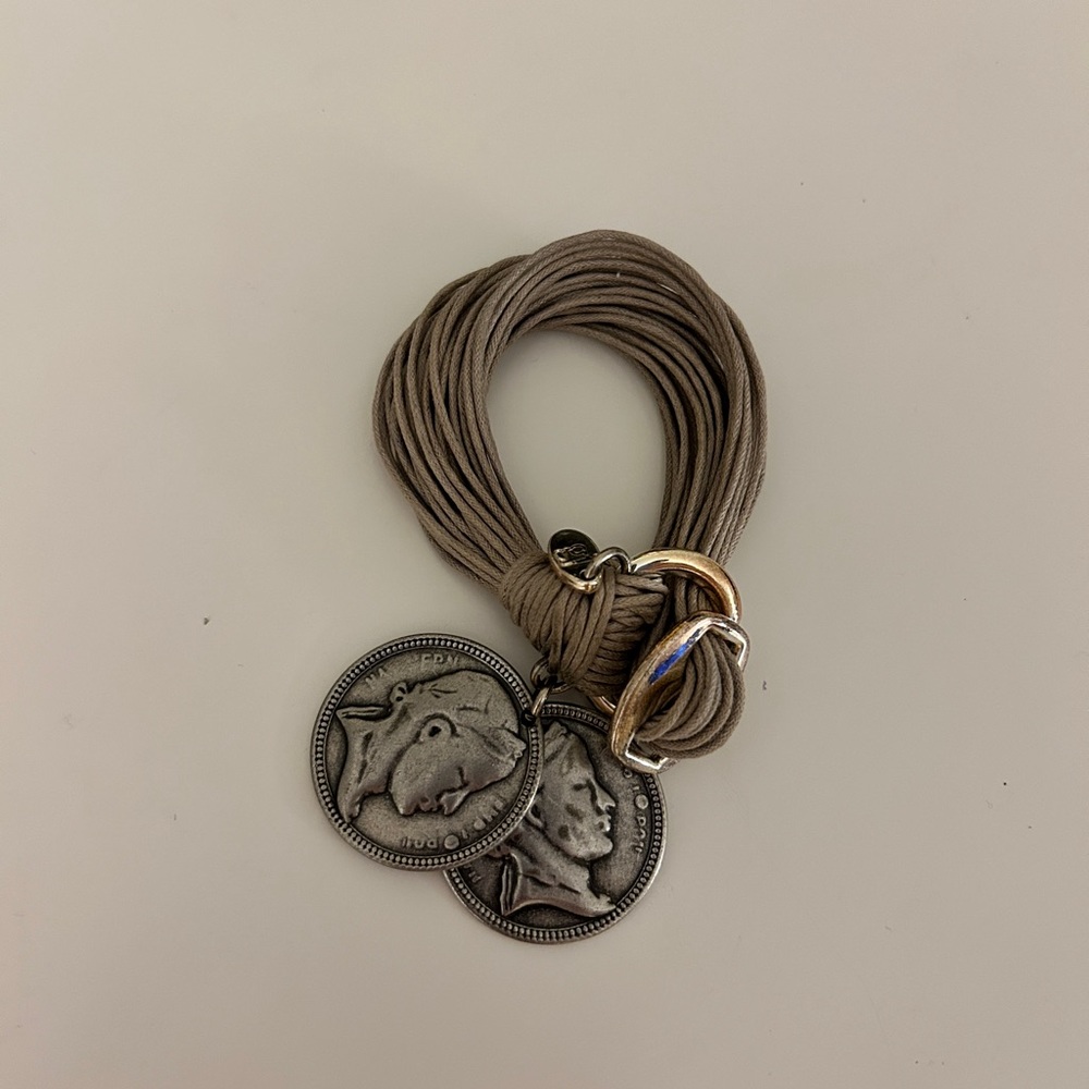 Bracelet with Coin Charms